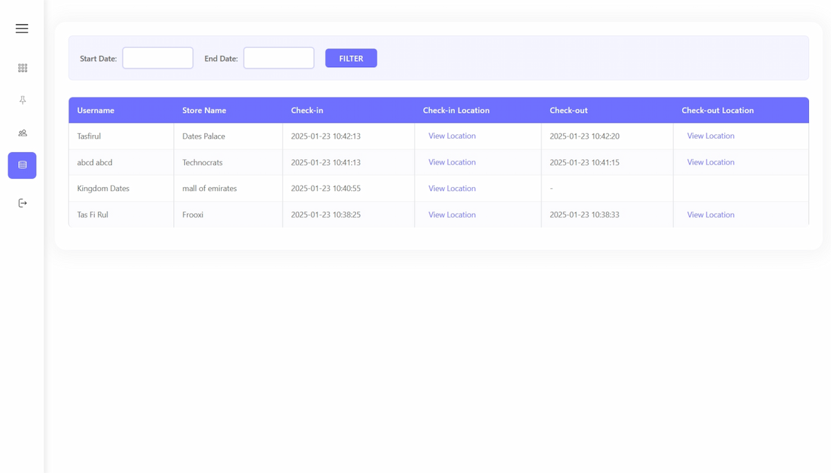Attendance Tracking System