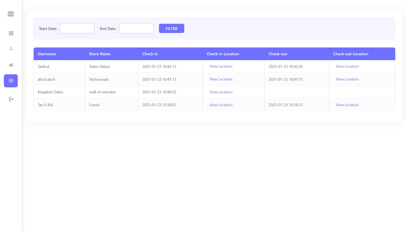Attendance Tracking System